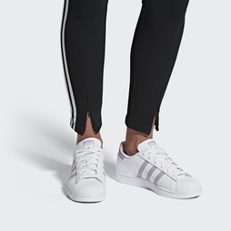 Adidas Superstar Női Originals Cipő - Fehér [D47815]